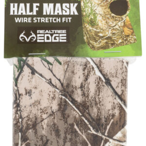 Primos PS6667 Stretch Fit  Realtree Edge Neoprene 1/2 Face Mask OSFA