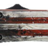 Templar Knife SWUS232 Gen II Wood US Flag Small 2.69" OTF Tanto Plain Powder Coated 440C SS Blade, 4.31" Painted Wood Grain US Flag Aluminum Handle, Glass Breaker