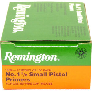 Remington Small Pistol Primers No. 1.5 1000 pk. HAZ