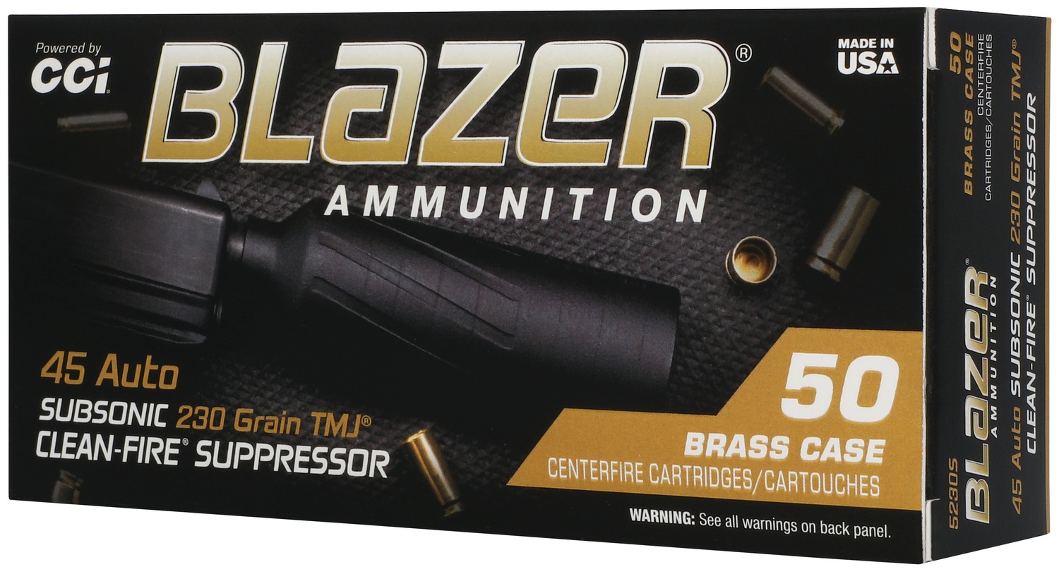 CCI Ammunition .45 ACP 230gr – 50rd
