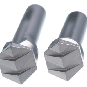 Tyrant CNC TDAR15TPGREY Takedown Pins Enhanced AR-15 Grey Aluminum
