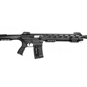 Gforce Arms GF991220DLX GF99 Deluxe 12 Gauge 5+1 20" Black Threaded Barrel, Black Cerakote Picatinny Rail Receiver, Adjustable Black Synthetic Stock