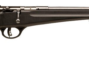 Savage Arms 13775 Rascal  Youth 22 LR 1rd 16.13" Matte Black Sporter Barrel, Matte Black Carbon Steel Receiver, Black Fixed Synthetic Stock, Right Hand