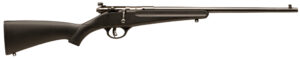 Savage Arms 13775 Rascal  Youth 22 LR 1rd 16.13" Matte Black Sporter Barrel, Matte Black Carbon Steel Receiver, Black Fixed Synthetic Stock, Right Hand