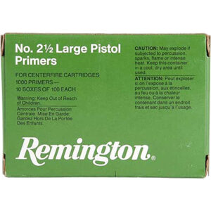 Remington Large Pistol Primers No. 2.5 1000 pk. HAZ
