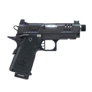 Staccato CS 9mm Stainless Threaded X-Series Pistol with Flat Trigger (V3 Platform)