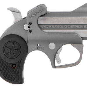 Bond Arms BARN Roughneck 38 Special/357 Mag 2rd Shot 2.50" Stainless Steel Barrel/Black Rubber Grips