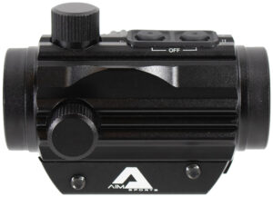 Aim Sports RD120PE Micro Dot 5 MOA Black Anodized 1x20mm Red/Green Dual Illuminated