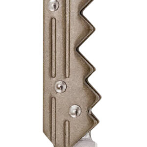 S.O.G SOG-KEY102-C Key 1.50" Folding Plain Drop Point Satin 5Cr13MoV SS Blade/ Brass Stainless Steel Handle