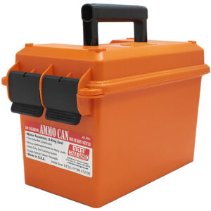 MTM Case-Gard AC50C35 Ammo Can 50Cal Orange Polypropylene