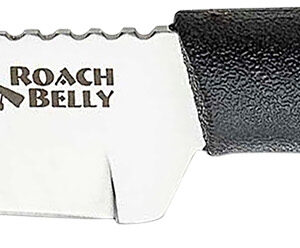 Cold Steel 20RBC Roach Belly 4.50" Fixed Serrated 4116 Stainless Steel Blade/Black Polypropylene Handle