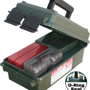 MTM Case-Gard AC30C11 Ammo Can Multi-Caliber Rifle/Handgun Forest Green Polypropylene