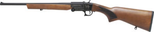 IVER JOHNSON 700 410 3" 18.5" - BLACK WOOD