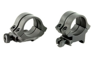 WEAVER QUAD LOCK RNGS 1" HI EXT MBLK