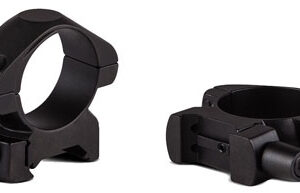 Konus 7407 Steel Rings Matte Black 1" Quick Release Medium 0 MOA